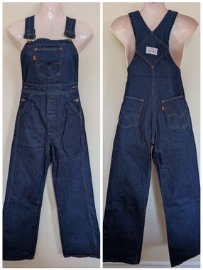 Vintage 70s Levi's Denim Overalls XS